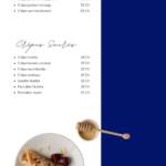 Menu La baguette française Casablanca